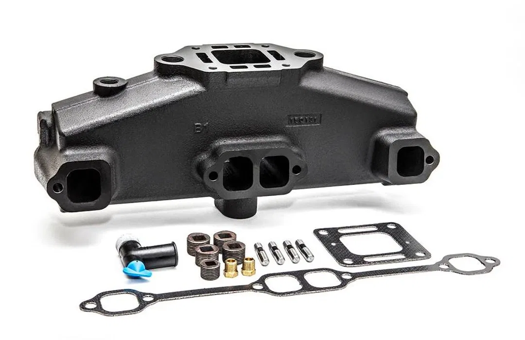 18-1953-2 – SIERRAMARINE Exhaust Manifold, Cast Iron With Gasket Without Mounting Hardware Fits Mercruiser Stern Driv...